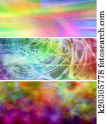 Colorful Website Banners Colorful Website Banners