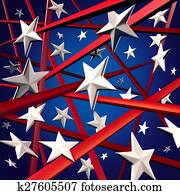 American Stars And Stripes
