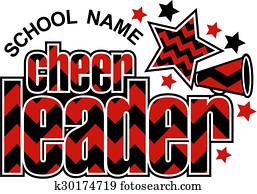 cheerleader, chevron, desenho