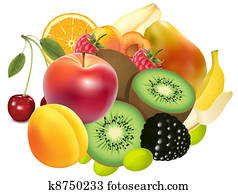 Variety of Exotic fruits Variety of Exotic fruits