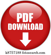 Vector pdf download button Vector pdf download button