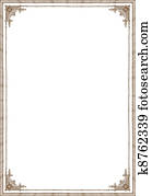 Background with frame Background with frame