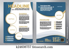 Brochure design a4 vector template Brochure design a4 vector template