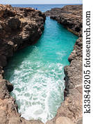 Buracona  in Sal Island Cape Verde - Cabo Verde