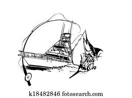 Download Fishing Boat Clipart Vectors | Our Top 1000+ Fishing Boat Graphics | Fotosearch