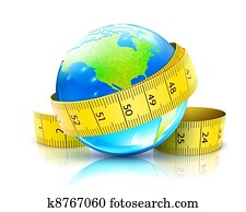 global, dieta, conceito