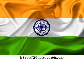India waving flag India waving flag