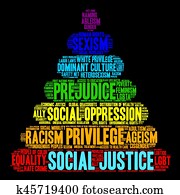 social, justicia, palabra, nube