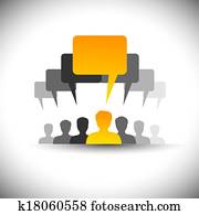 תקציר, איקונים, של, חברה, צוות, או, עובד, פגישה, -, וקטור, graphic., זה, גרפי, גם, מציג, סוציאלי, תקשורת, communication,, עלה, meetings,, סטודנט, union,, אנשים, voice,, מנהיג, &, leadership,, וכו'