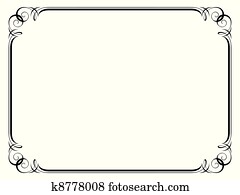 calligraphy ornamental decorative frame calligraphy ornamental decorative frame