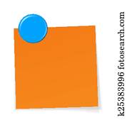 notepaper with magnet