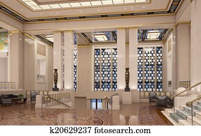 Art Deco lobby