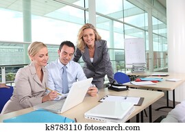 Business meeting Business meeting