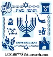 hanukkah, símbolos