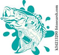 Jumping Fish vector Jumping Fish vector