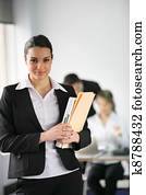 Junior lawyer in the office