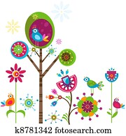 גחמה, פרחים