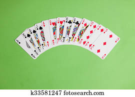 acol, vertrag, brücke, hand., öffnung, zwei, clubs.