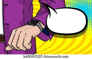 Black african-american woman WE CAN DO IT