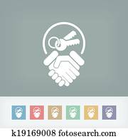 Delivery of the keys Delivery of the keys