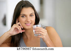 woman drinking water woman drinking water