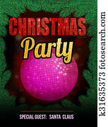 מפלגה של חג ההמולד, פוסטר