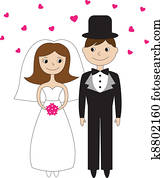 Bride and groom Bride and groom