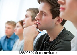 group of students in classroom group of students in classroom
