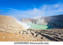 Ijen volcano