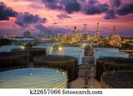 Oil refinery