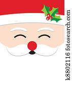 Santa Claus Christmas card Santa Claus Christmas card