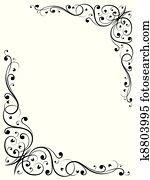 simple abstract floral B simple abstract floral B