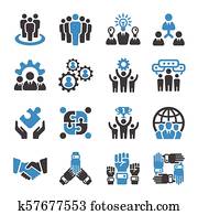 teamwork icon teamwork icon