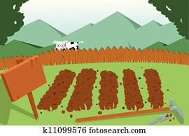 Vegetable Garden Clip Art Illustrations. 28,195 vegetable garden