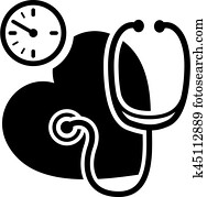 לחץ דם, icon., דירה, design.