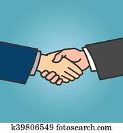 Handshake Clipart | Our Top 1000+ Handshake EPS Images | Fotosearch