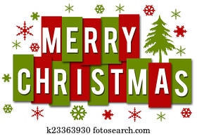 Merry Christmas Red Green Stripes Merry Christmas Red Green Stripes