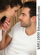 par romántico, escena