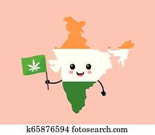 Cute funny smiling happy India Cute funny smiling happy India