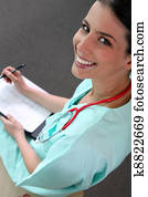 Nurse in internship