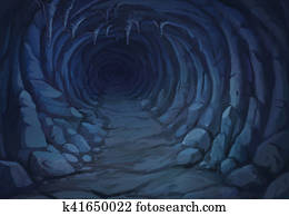 view from the inside of the cave view from the inside of the cave