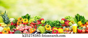 frutas, e, vegetables.