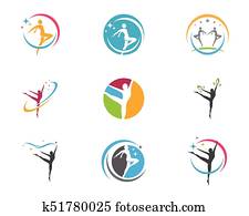 Healthy Life Logo template vector icon