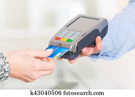 Paying with credit or debit card