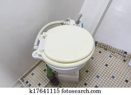 toilet in a small boat toilet in a small boat
