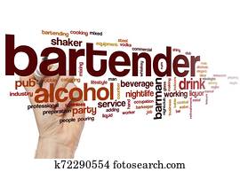 Bartender word cloud Bartender word cloud