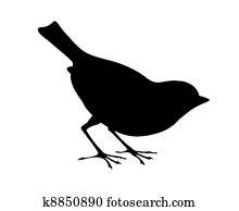 bird silhouette on white background, bird silhouette on white background,