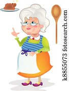 Grandma cooking Grandma cooking