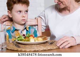 Having poor vegetables appetite Having poor vegetables appetite