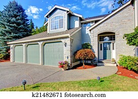 Luxury house exterior